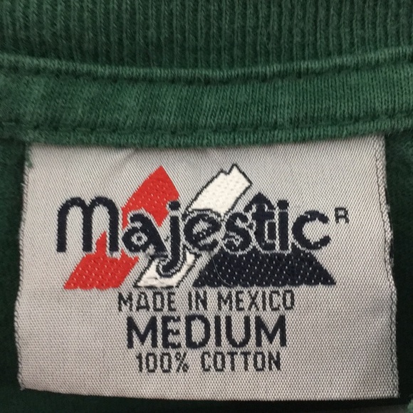 NFL (Green Bay Packers)-Vintage Green Majestic Tee - Picture 4 of 8